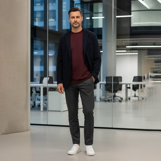 Essential Solid Color Tee: Maroon