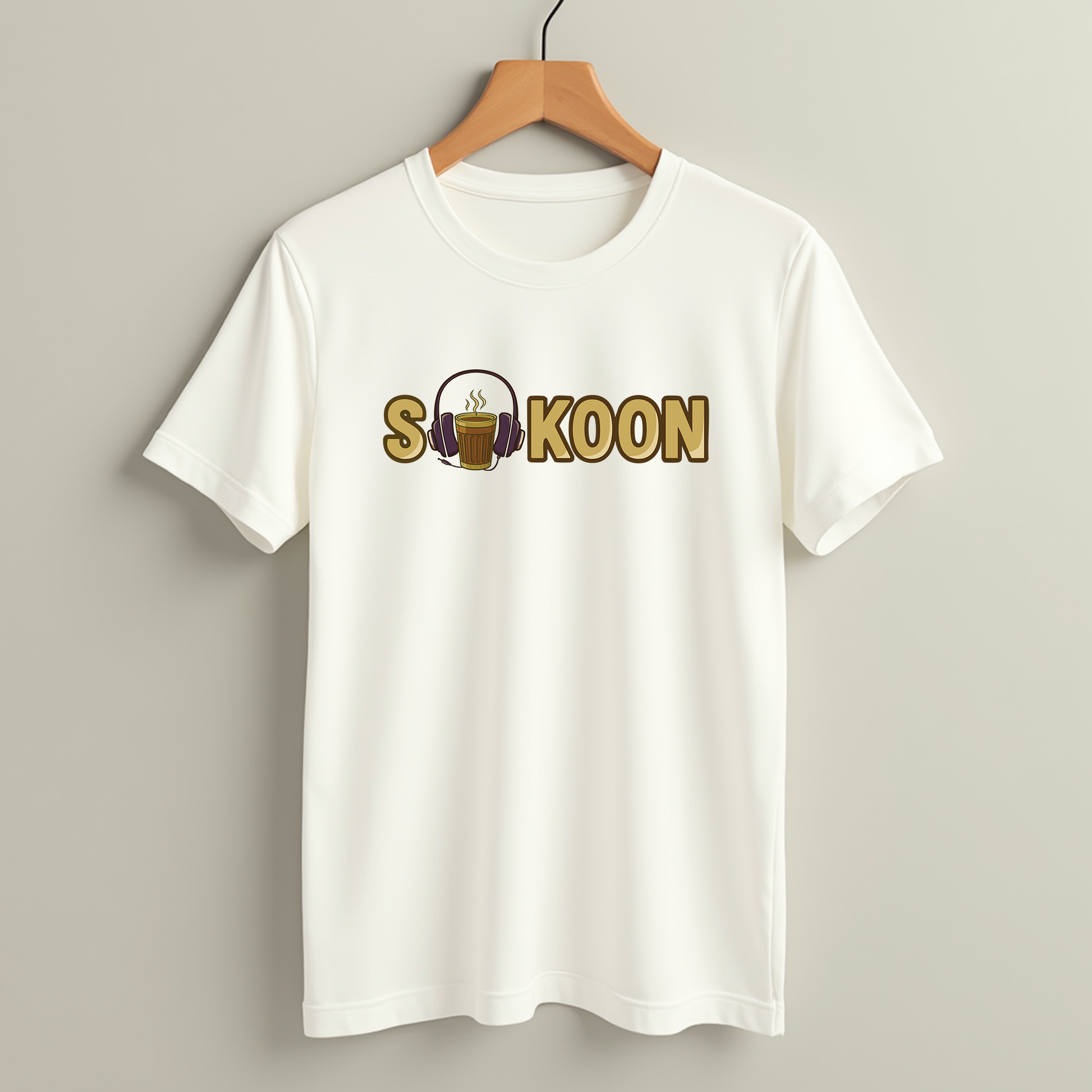 Sukoon – Chai & Music Graphic Oversized T-Shirt Menswear