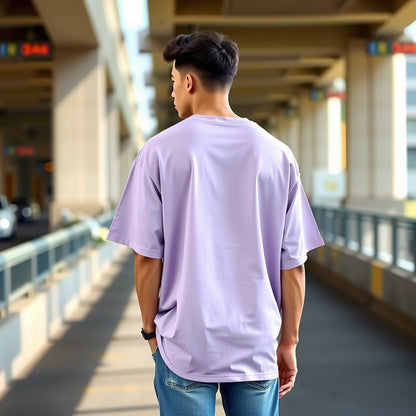 Men's Oversized Bohemian Elephant design T-Shirt