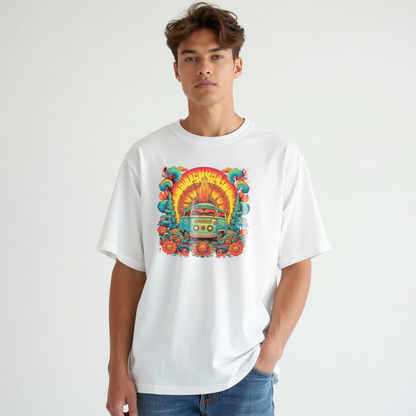 Bohemian Love Oversized T-Shirt – Express Your Free Spirit