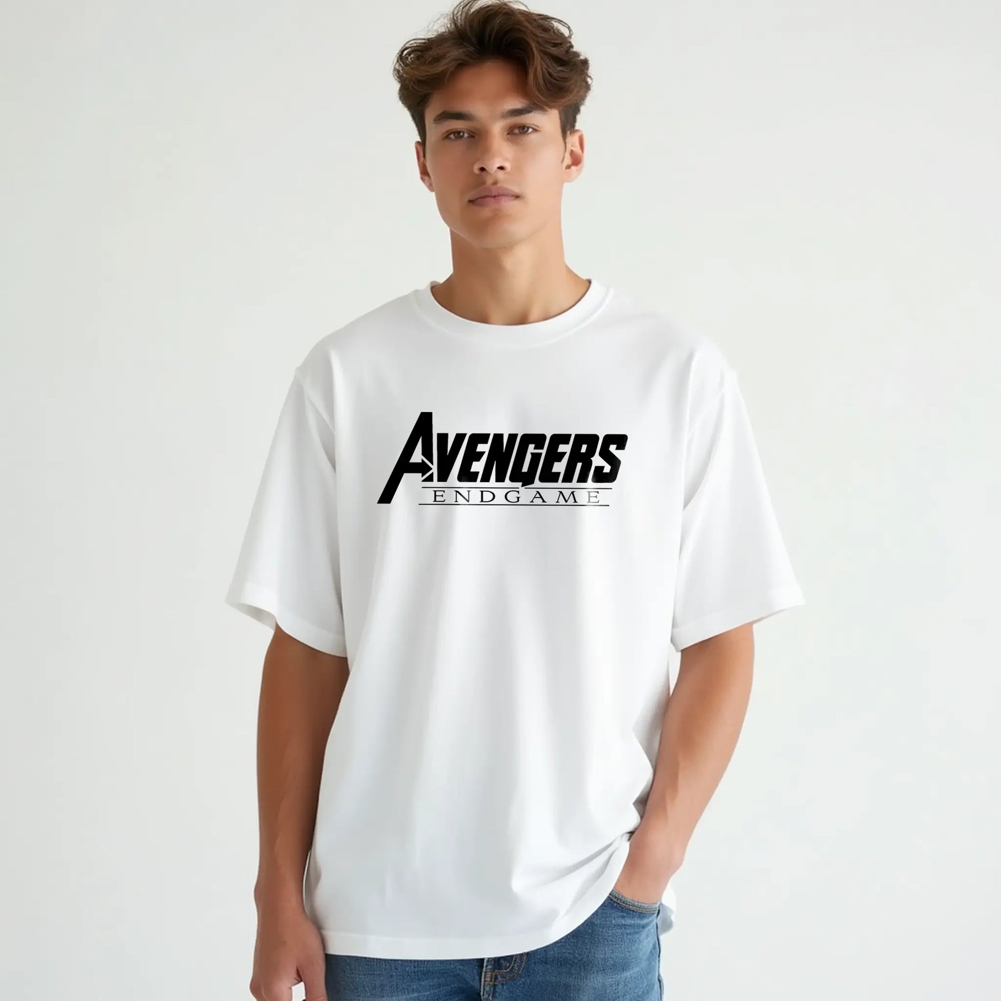 avengers endgame assemble logo oversized t shirt