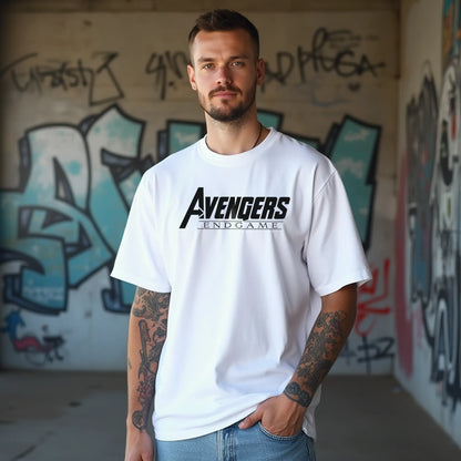 avengers endgame assemble logo oversized t shirt