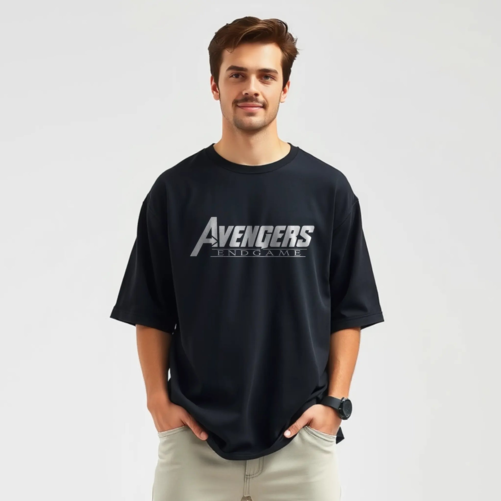 avengers endgame assemble logo oversized t shirt