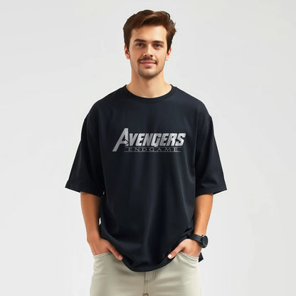 avengers endgame assemble logo oversized t shirt