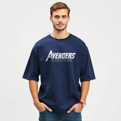 avengers endgame assemble logo oversized t shirt