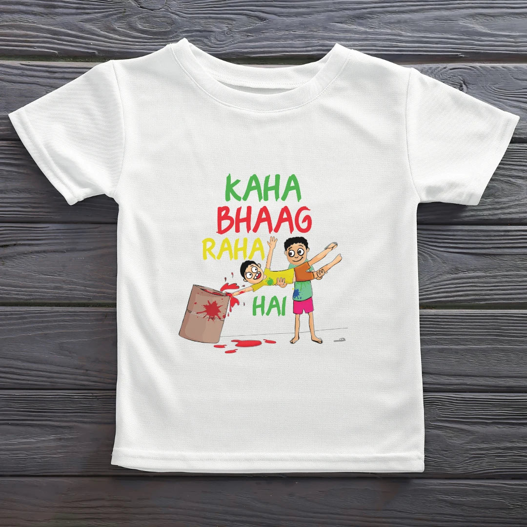 Holi Special T-Shirts for Kids – Cute & Colorful Designs