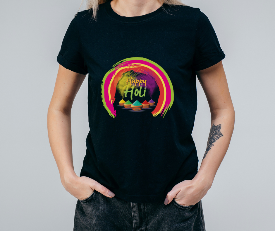 Exclusive Holi T-Shirts for Women – Celebrate in Style