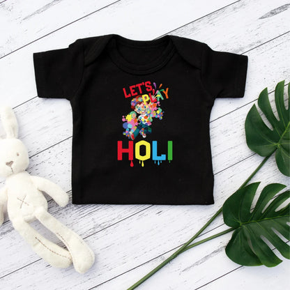 Adorable Kids Holi T-Shirts – Play, Splash & Celebrate