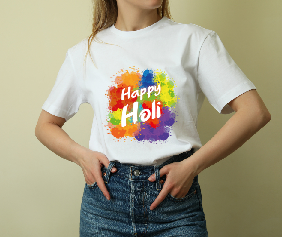 Trendy Holi T-Shirts for Women