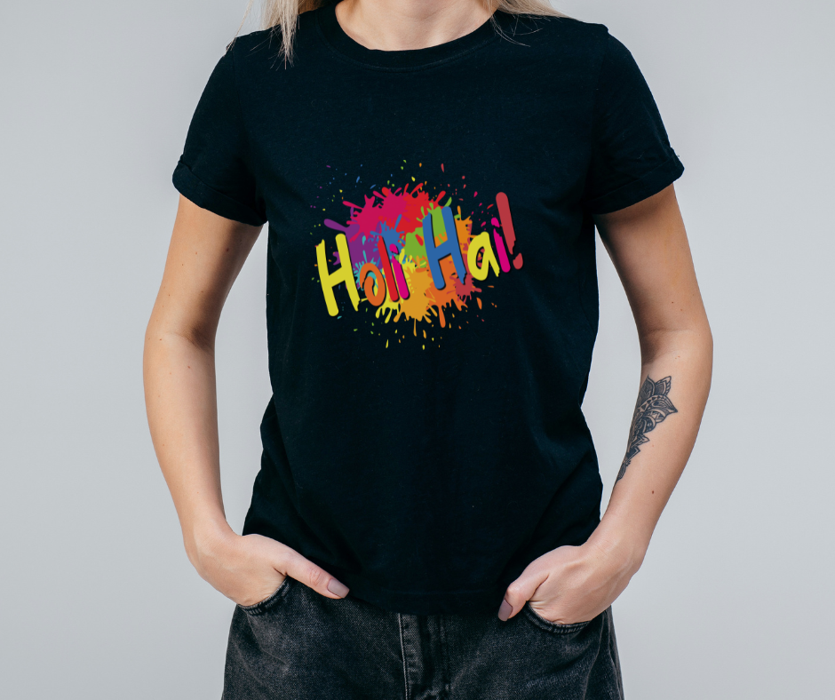 Shop Women’s Holi Collection Tees – Fun & Fashionable