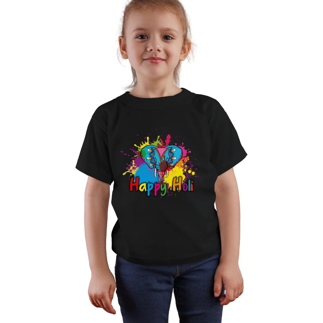 Trendy Holi T-Shirts for Kids – Comfortable & Playful for 8-14 years