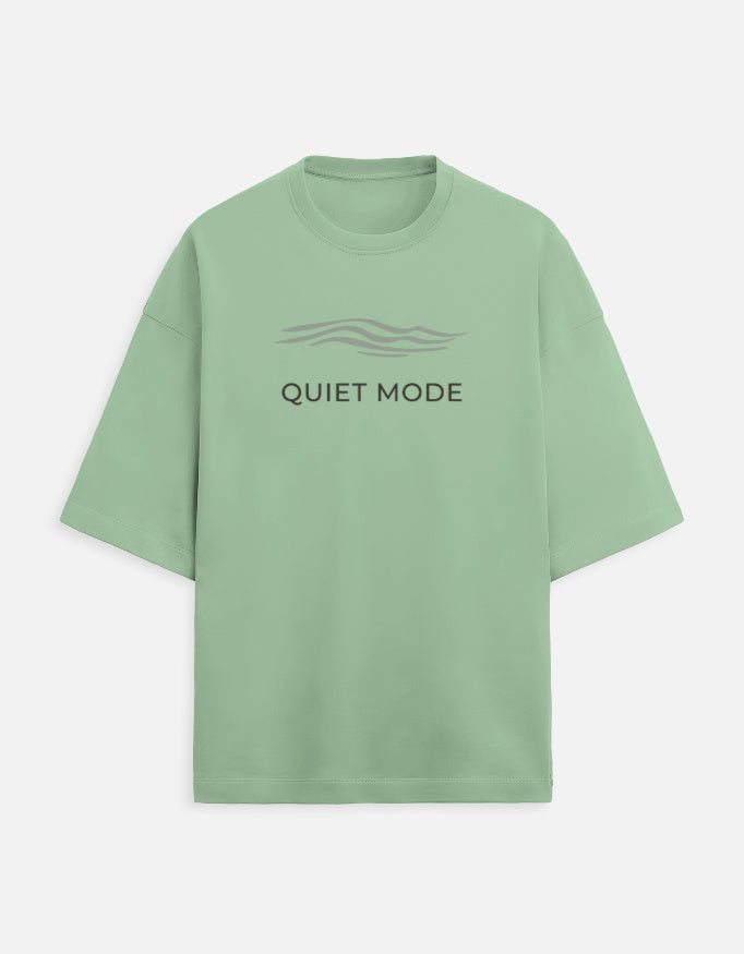 Quiet Mode Oversized T-Shirt – Minimal Luxe Edit Menswear