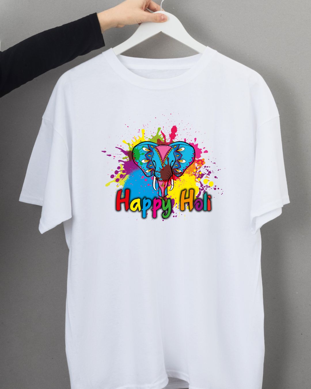 Unique Holi Graphic Tees – Add More Colors to Your Festival