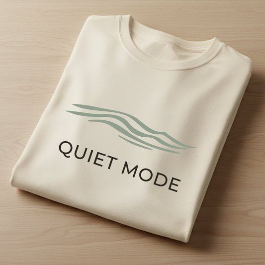 Quiet Mode Oversized T-Shirt – Minimal Luxe Edit Menswear