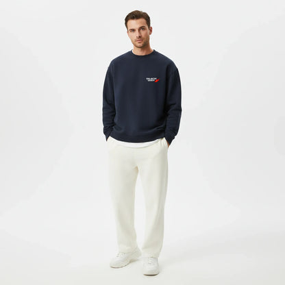 Galactic Quest-Navy-Mens Oversized Sweatshirt