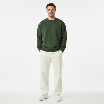Oversized Core Sweatshirt - Green-Mens Oversized Sweatshirt