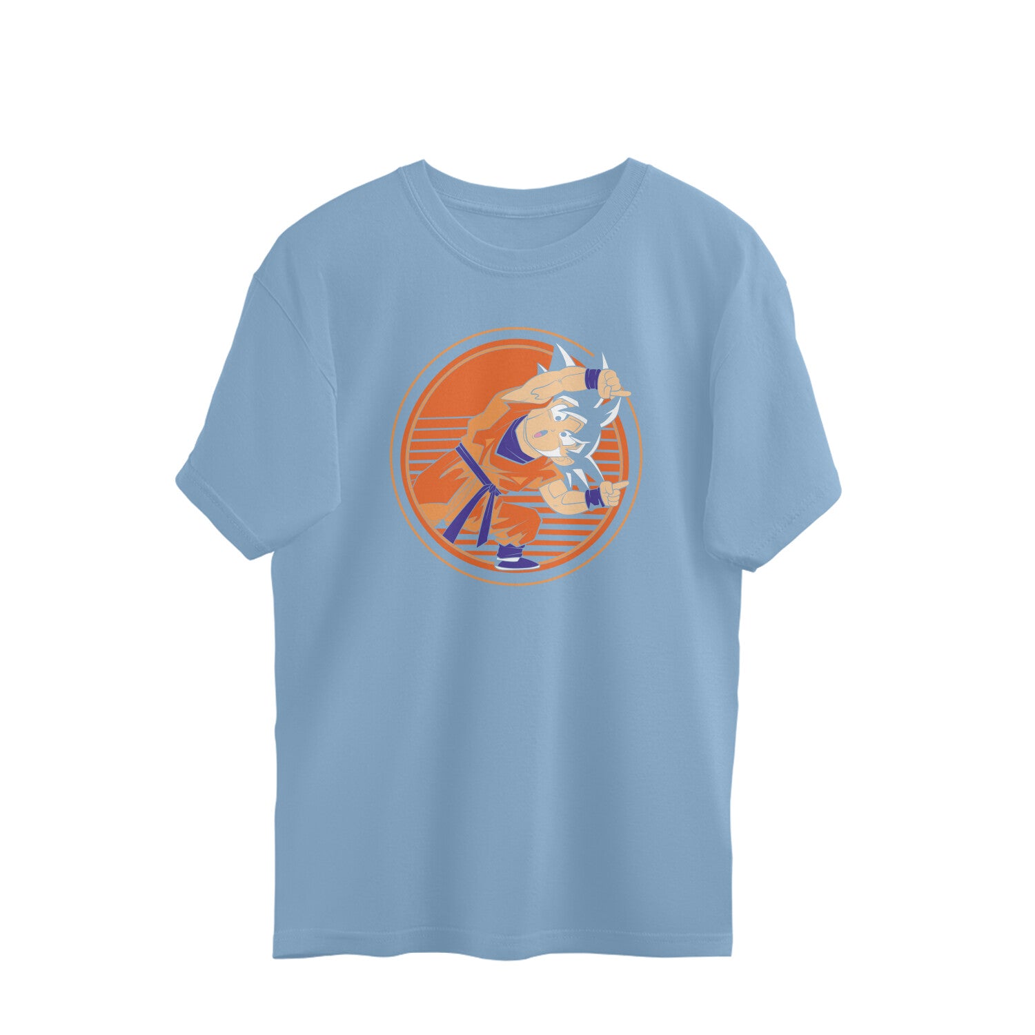 dragon ball goku kamehameha oversized t shirt