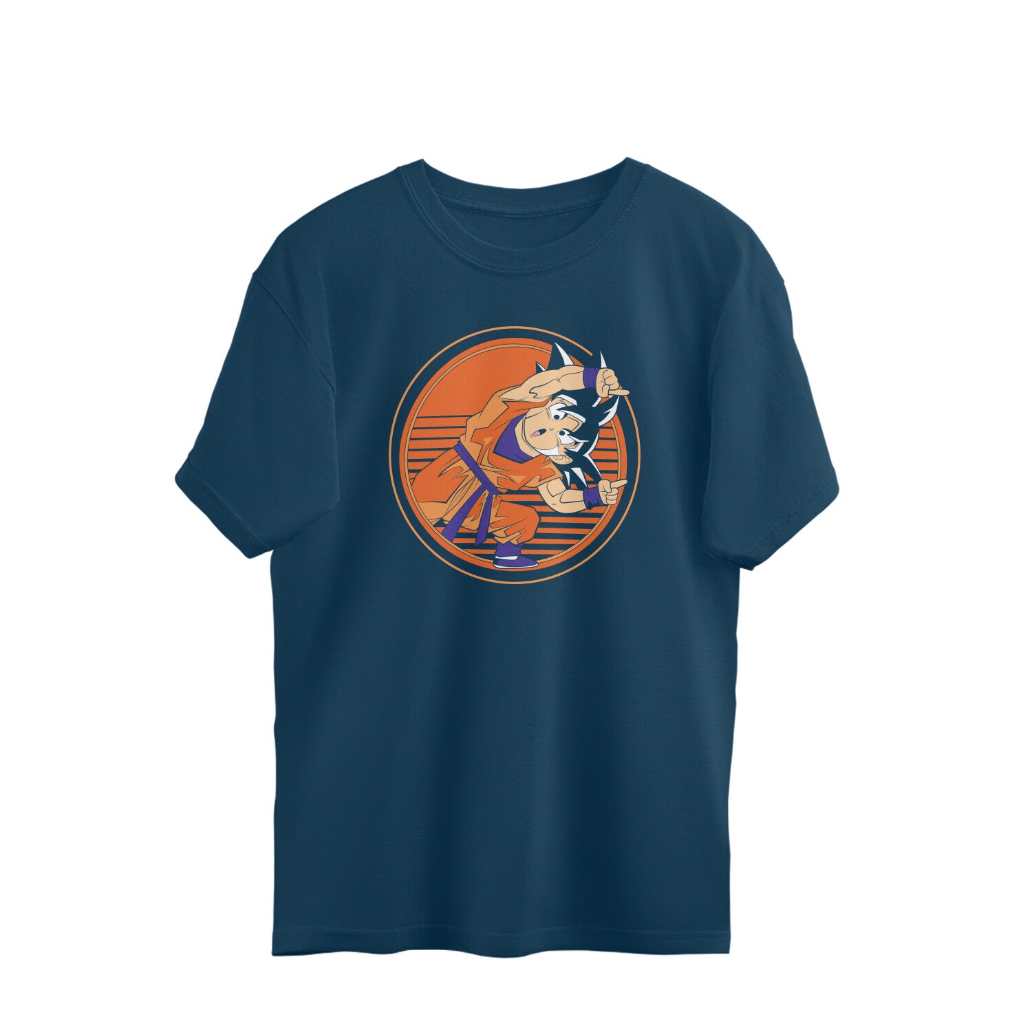 dragon ball goku kamehameha oversized t shirt